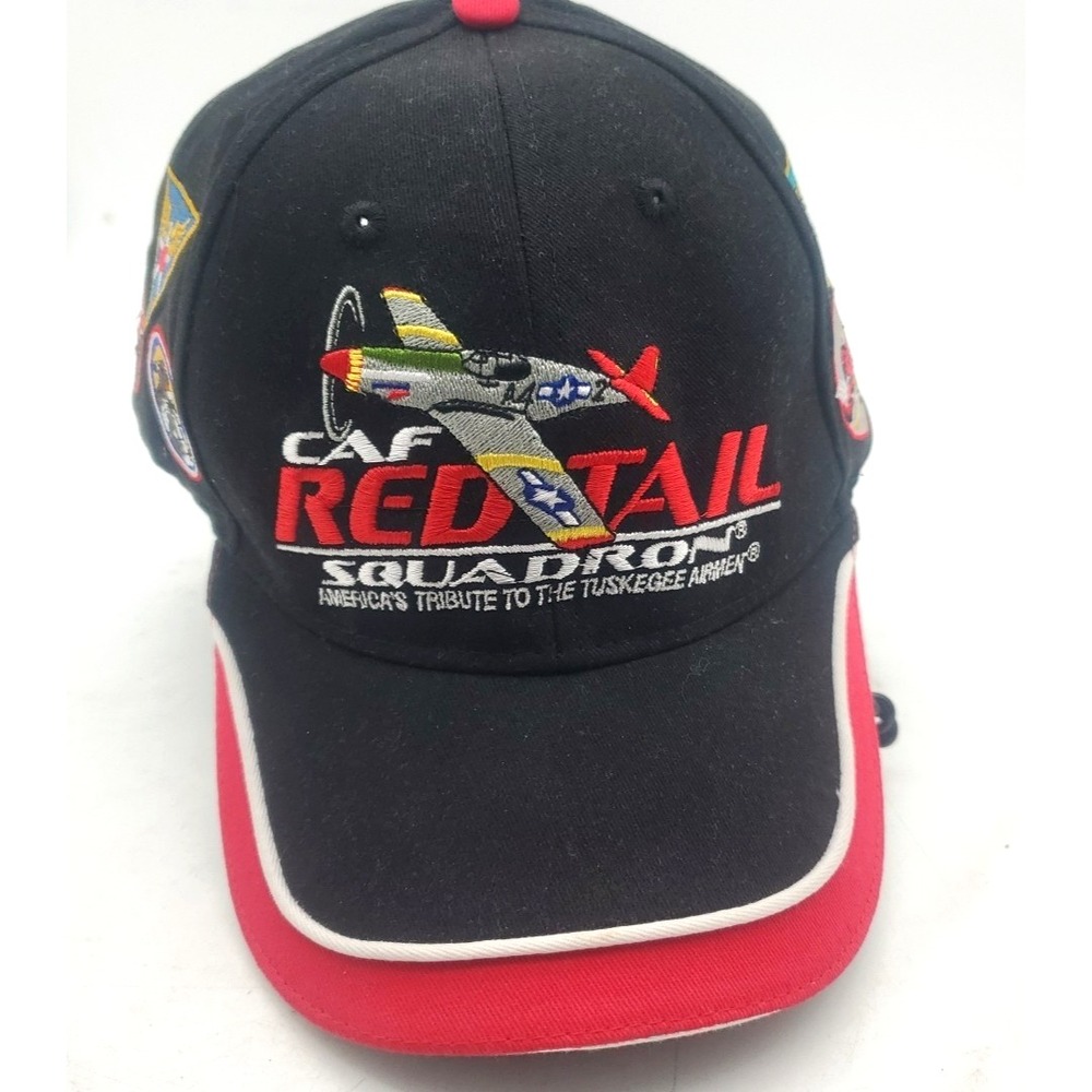 CAF RED TAIL SQUADRON TUSKEGEE AIRMEN Baseball Hat‎ Cap Air Force Adjustable